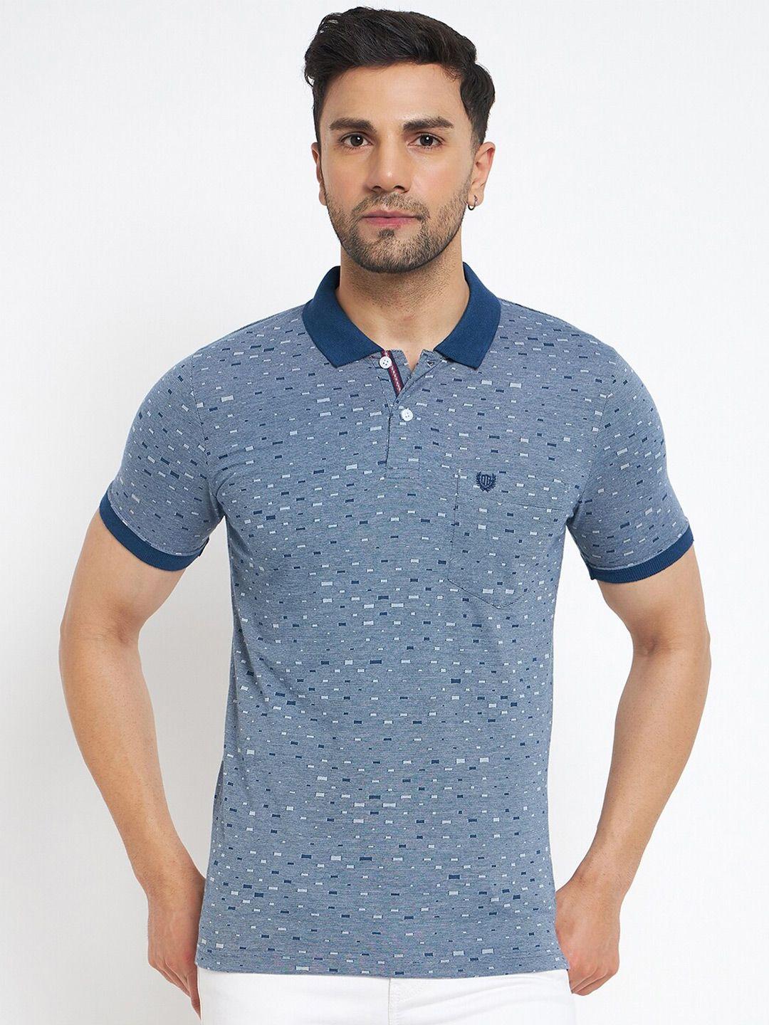 duke-geometric-printed-polo-collar-cotton-t-shirt