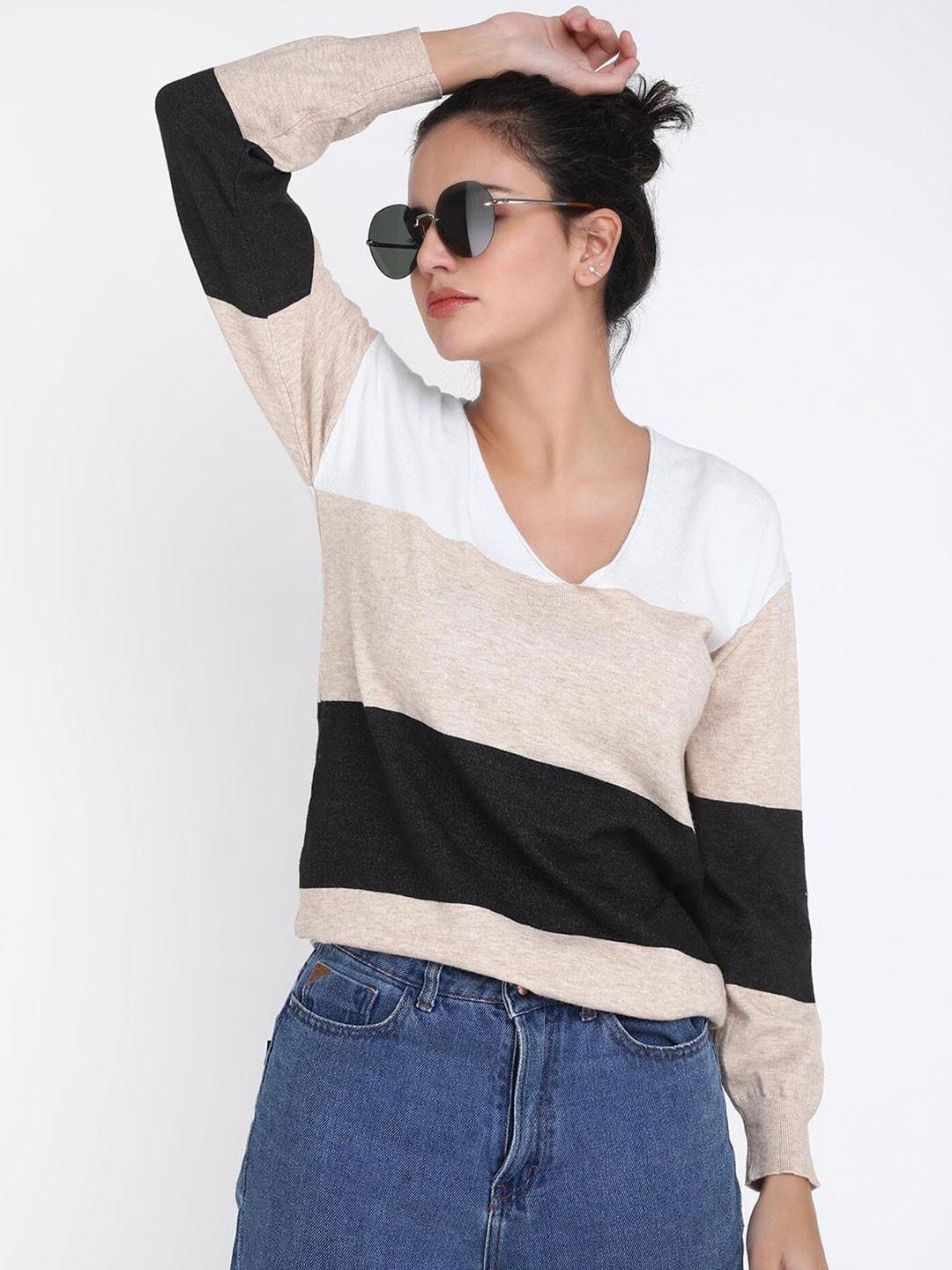 lulu-&-sky-colourblocked-v-neck-pullover-sweater