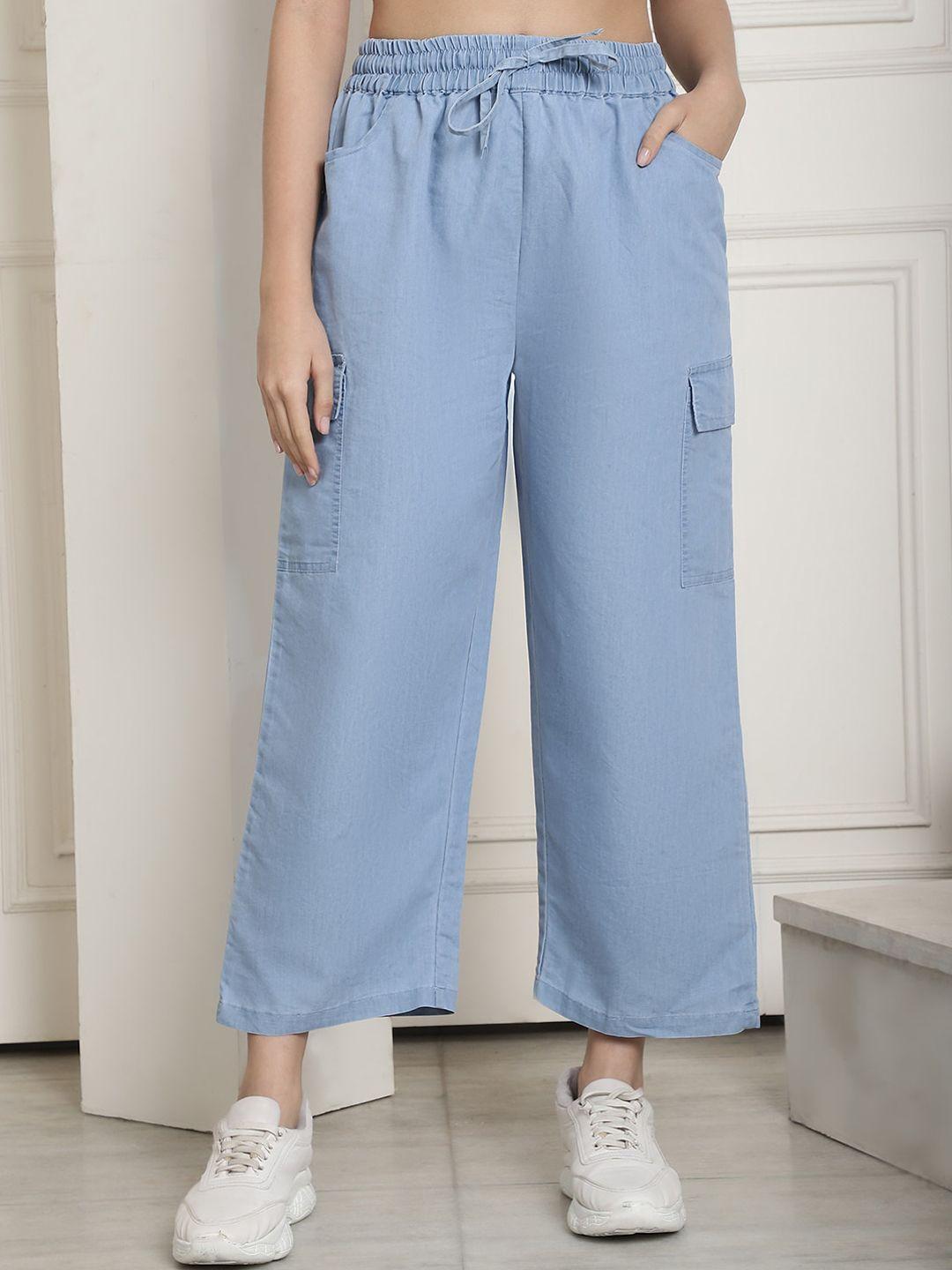 neudis-women-blue-cargos-trousers