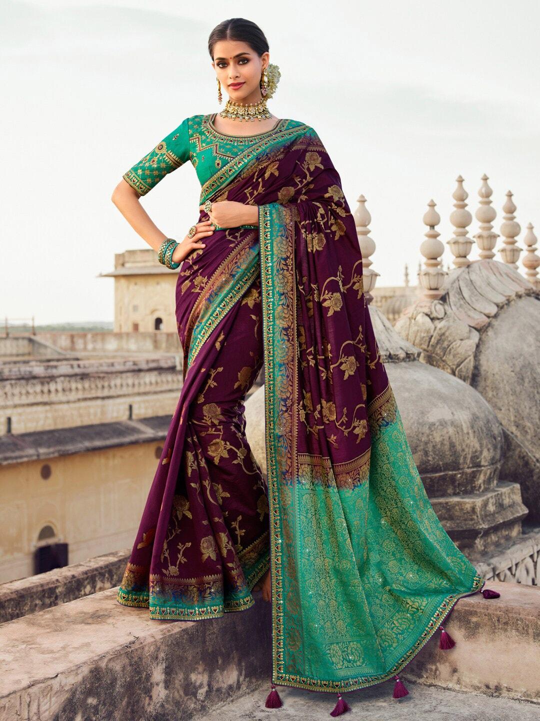 saree-mall-magenta-ethnic-motifs-zari-silk-blend-designer-banarasi-sarees