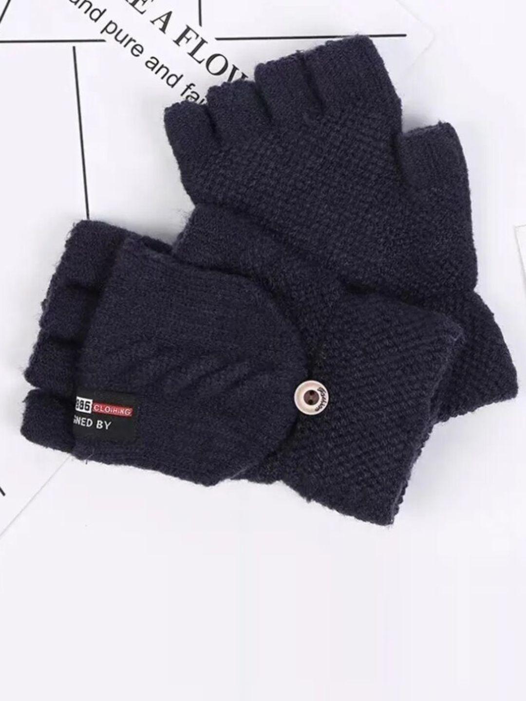 tipy-tipy-tap-girls-half-finger-woolen-winter-gloves-with-attached-hood