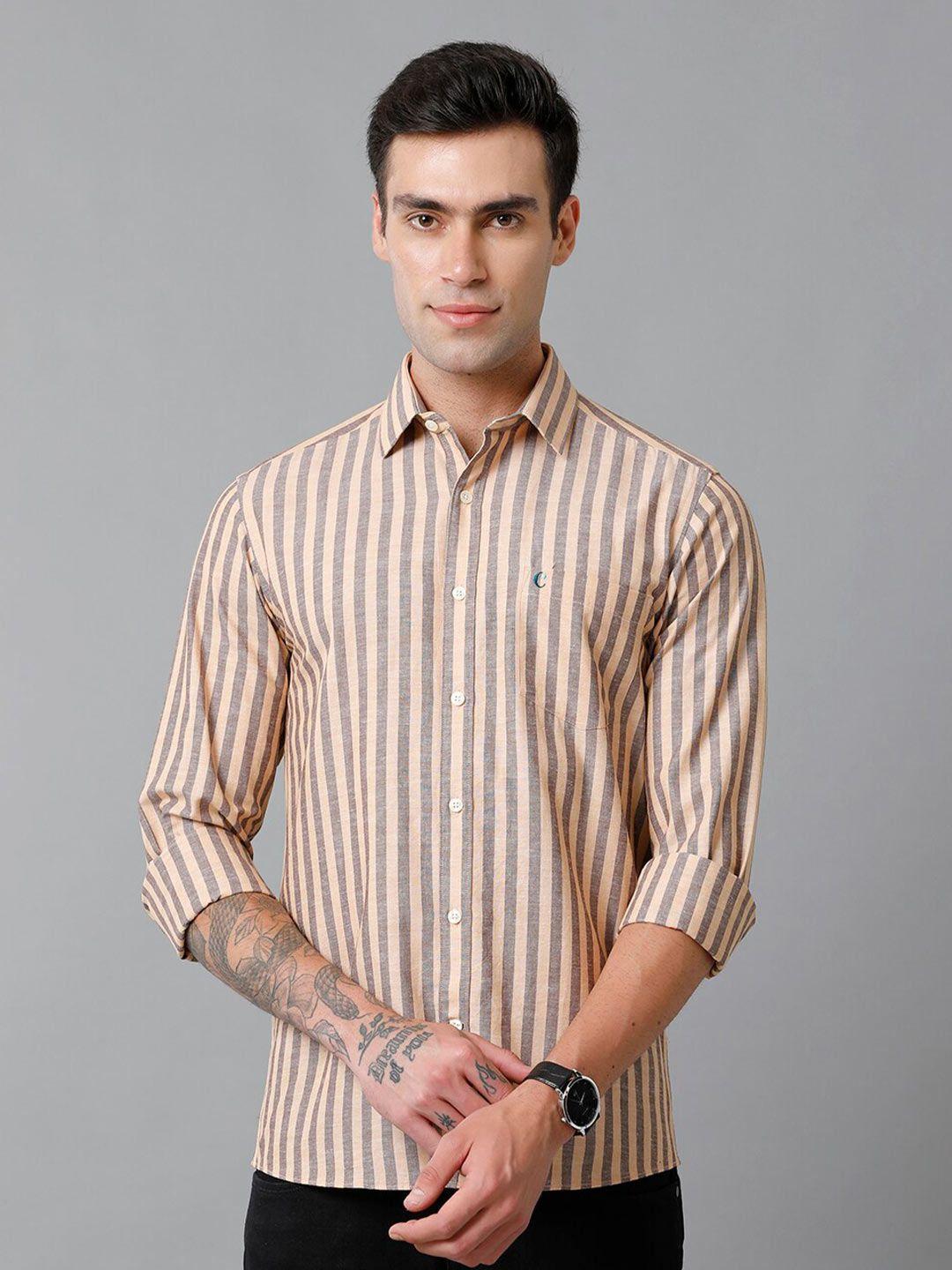 cavallo-by-linen-club-striped-contemporary-slim-fit-comfortable-casual-shirt