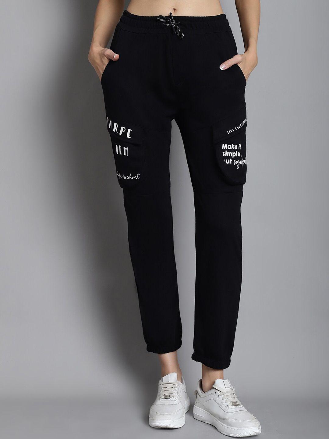 dressberry-women-typography-mid-rise-cotton-relaxed-fit-joggers