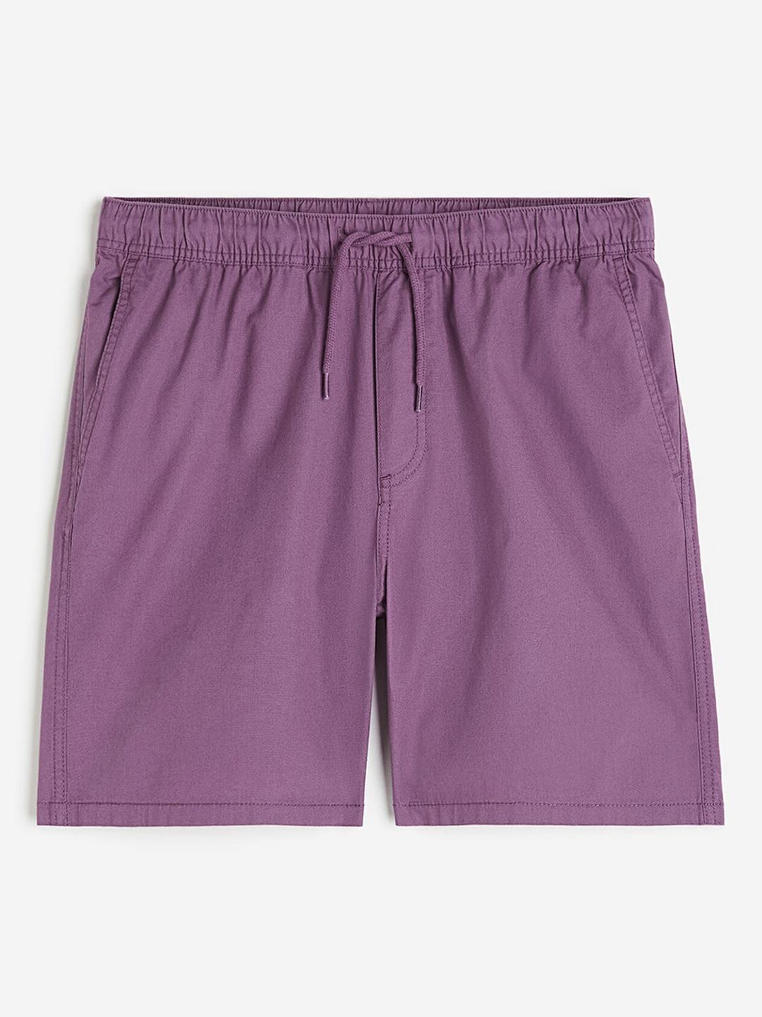 h&m-men-regular-fit-cotton-shorts