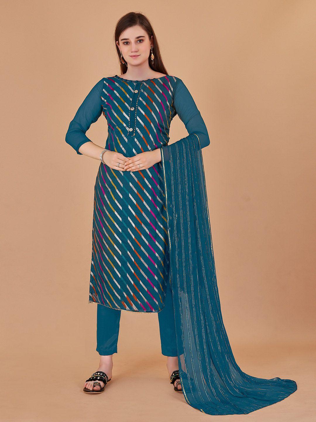 kalini-striped-gotta-patti-organza-unstitched-dress-material