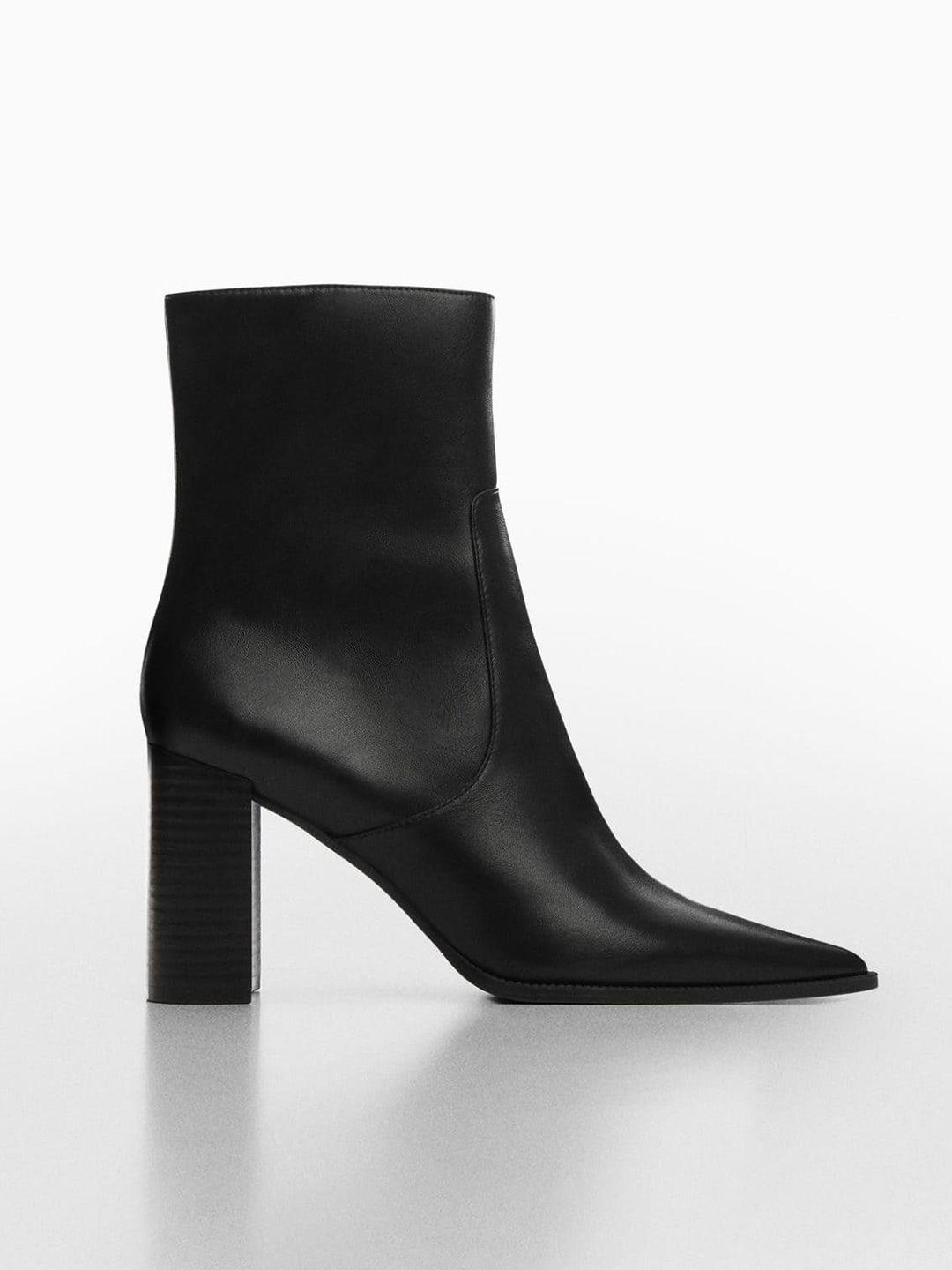 mango-women-mid-top-pointed-toe-block-heel-boots