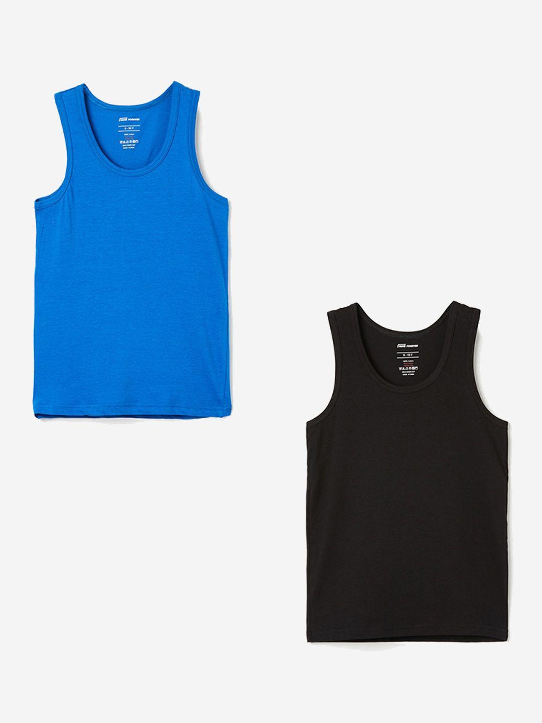 fame-forever-by-lifestyle-kids-boys--pack-of-2-cotton-rich-sleeveless-innerwear-vests