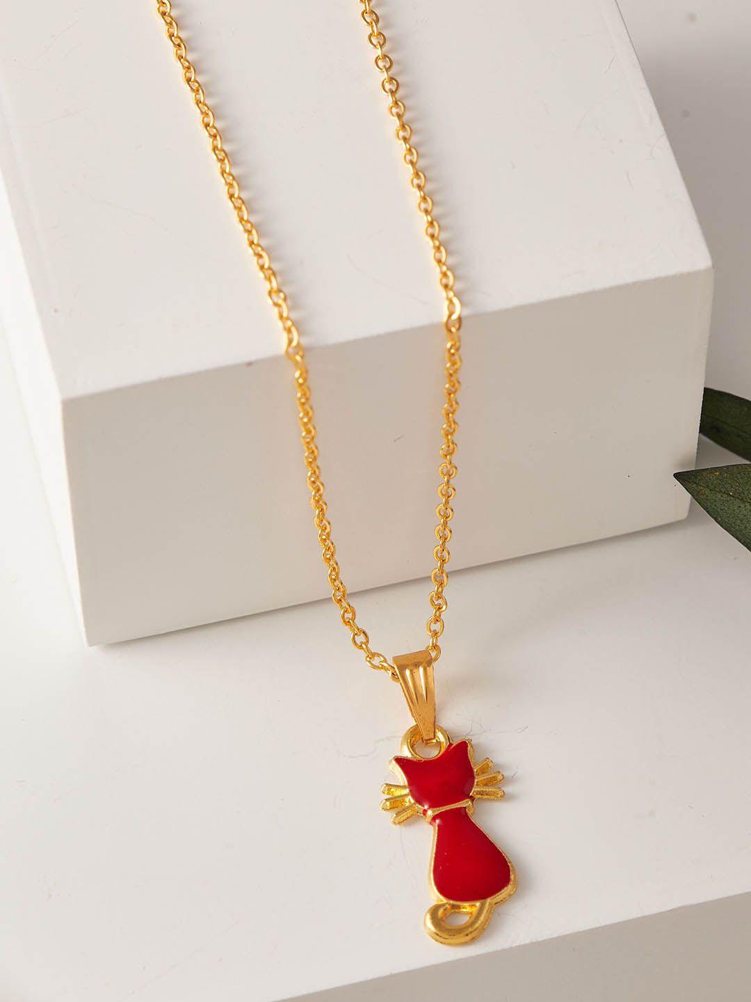 dressberry-gold-plated-pendant-with-chain