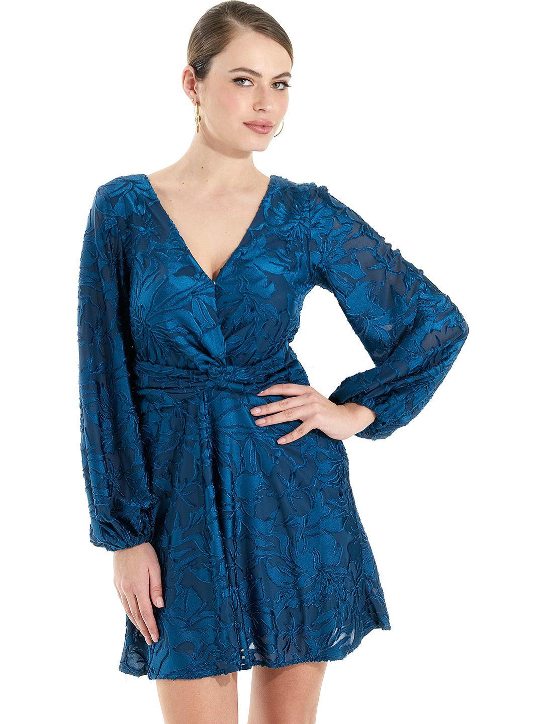 guess-blue-dress