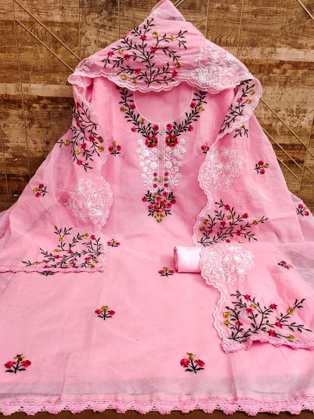 panzora-pink-embroidered-art-silk-unstitched-dress-material