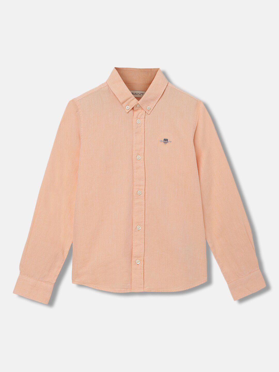 gant-boys-button-down-collar-long-sleeves-casual-shirt