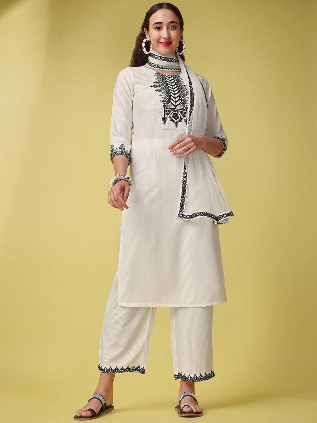 kalini-round-neck-embroidered-thread-work-straight-kurta-with-trousers-&-dupatta