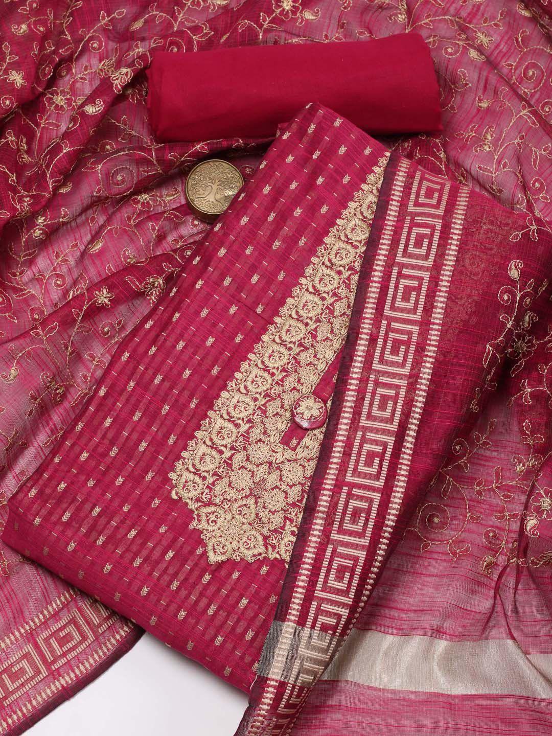 meena-bazaar-pink-embroidered-art-silk-unstitched-dress-material
