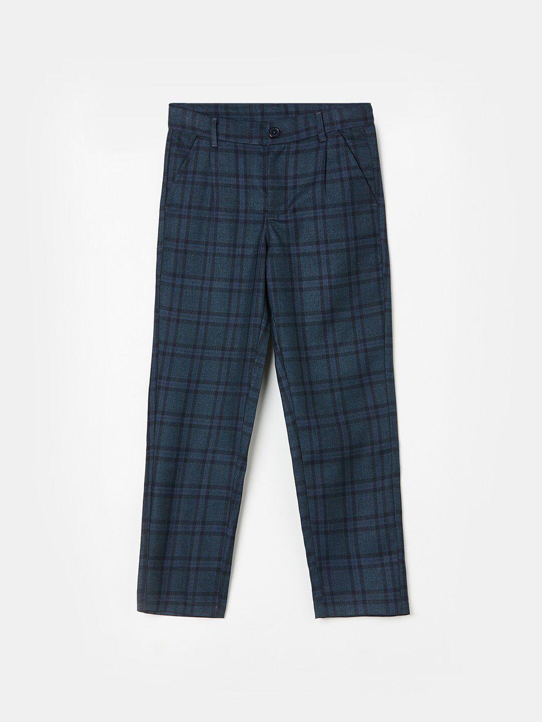 fame-forever-by-lifestyle-boys-checked-mid-rise-plain-trousers