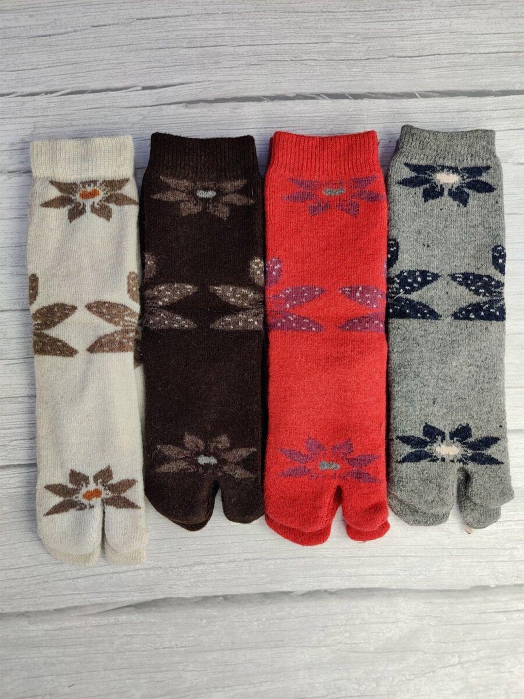 el-regalo-girls-pack-of-4-patterned-calf-length-toe-socks