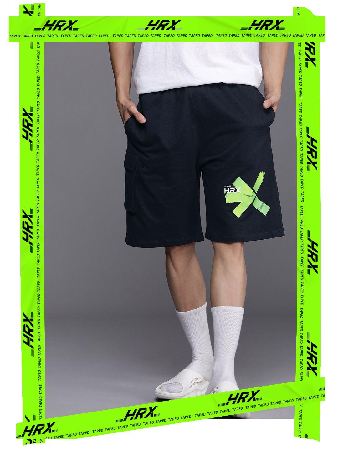 hrx-by-hrithik-roshan-taped-men-mid-rise-relaxed-fit-printed-regular-shorts