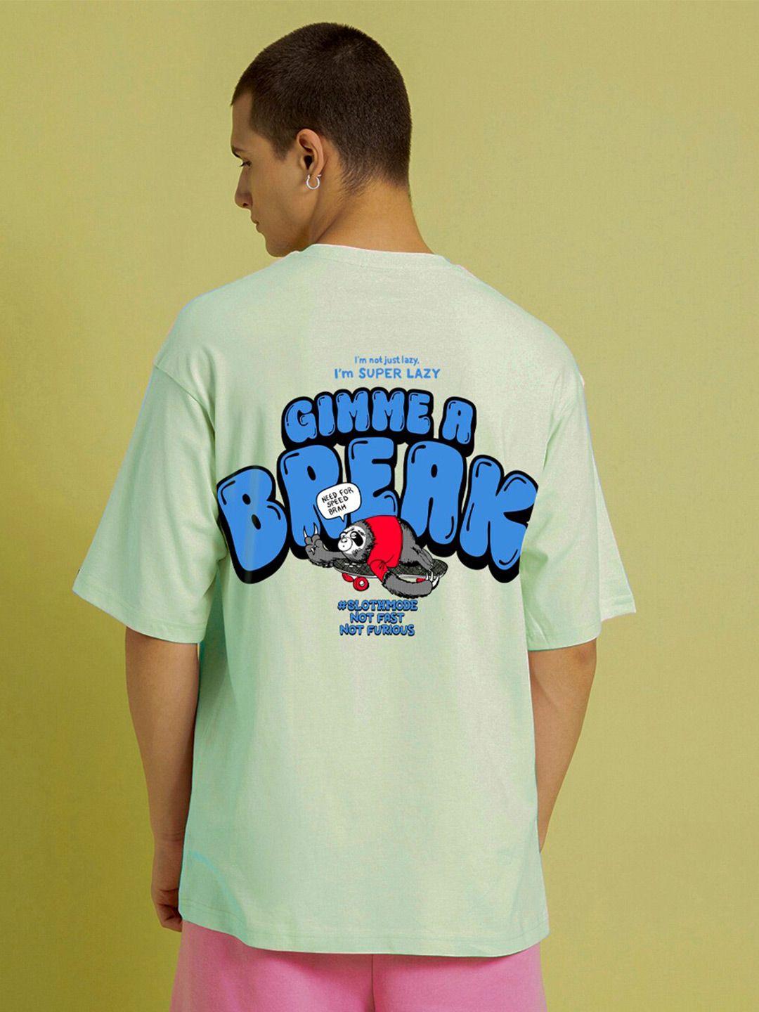 bewakoof-a-break-graphic-printed-oversized-cotton-t-shirt