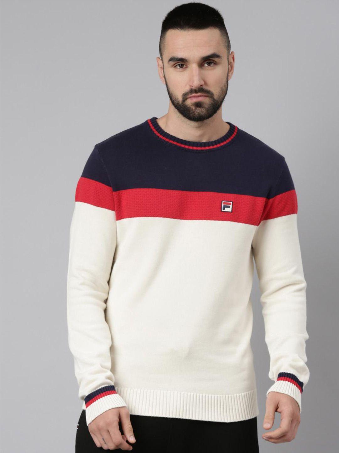 fila-colourblocked-woollen-pullover-sweater