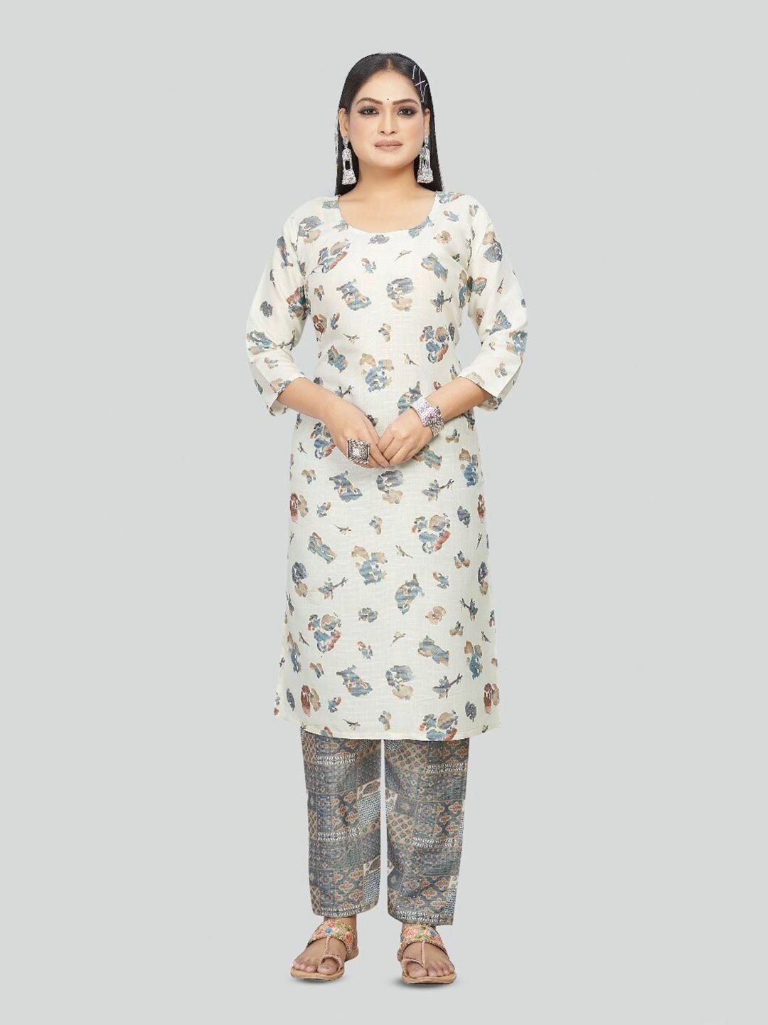 sitanjali-abstract-printed-straight-kurta-with-trouser