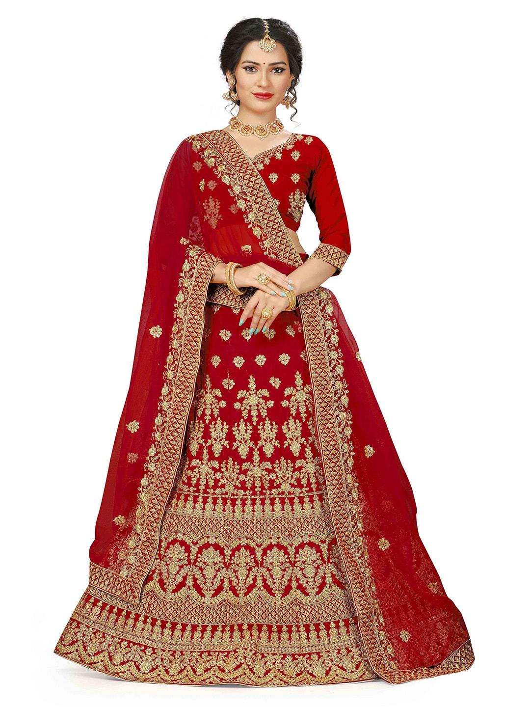 manvaa-embroidered-thread-work-semi-stitched-lehenga-&-unstitched-blouse-with-dupatta