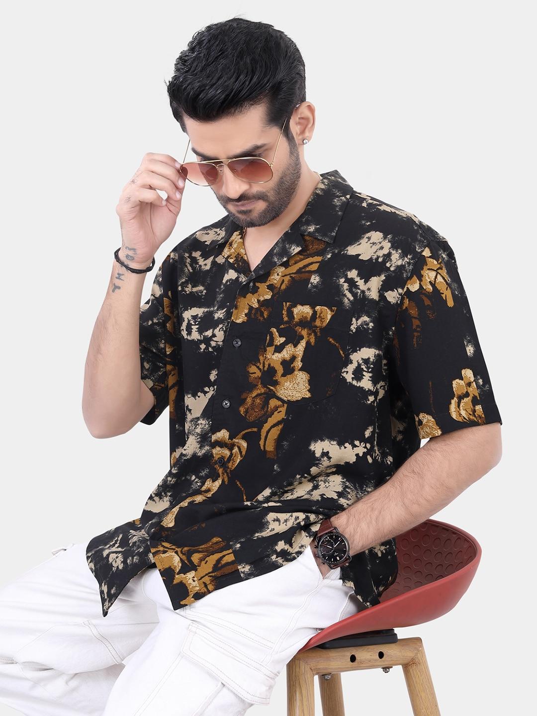 vastrado-classic-oversized-floral-printed-cuban-collar-casual-shirt