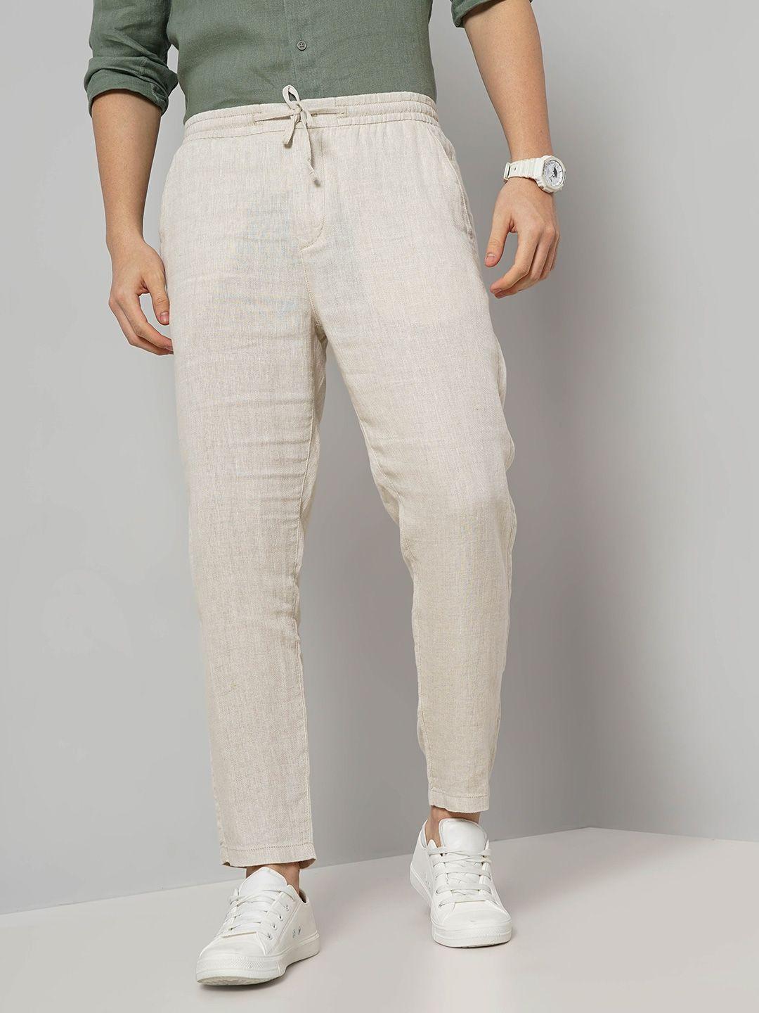 celio-men-regular-fit-linen-casual-trouser