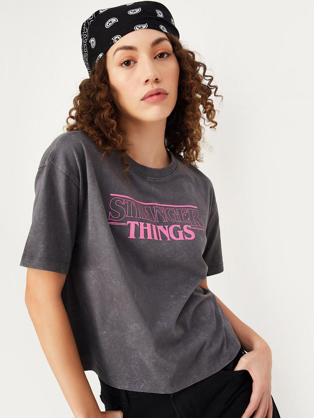 max-stranger-things-printed-drop-shoulder-sleeves-pure-cotton-t-shirt