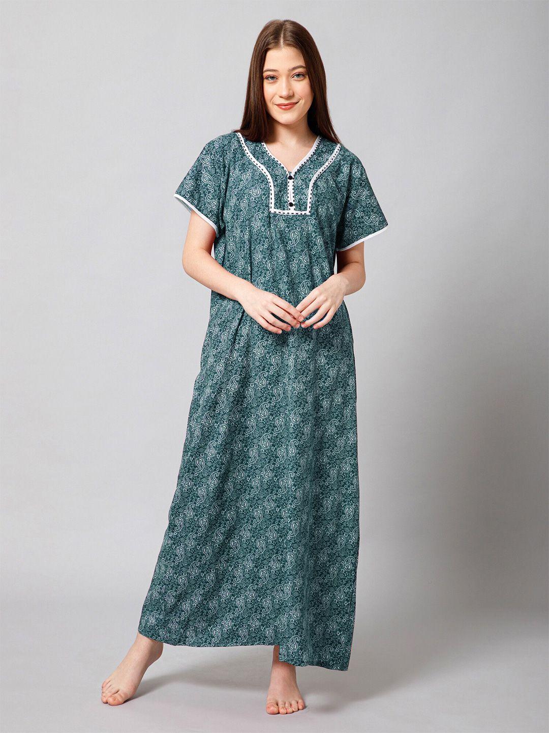winza-designer-ethnic-motifs-printed-pure-cotton-maxi-nightdress