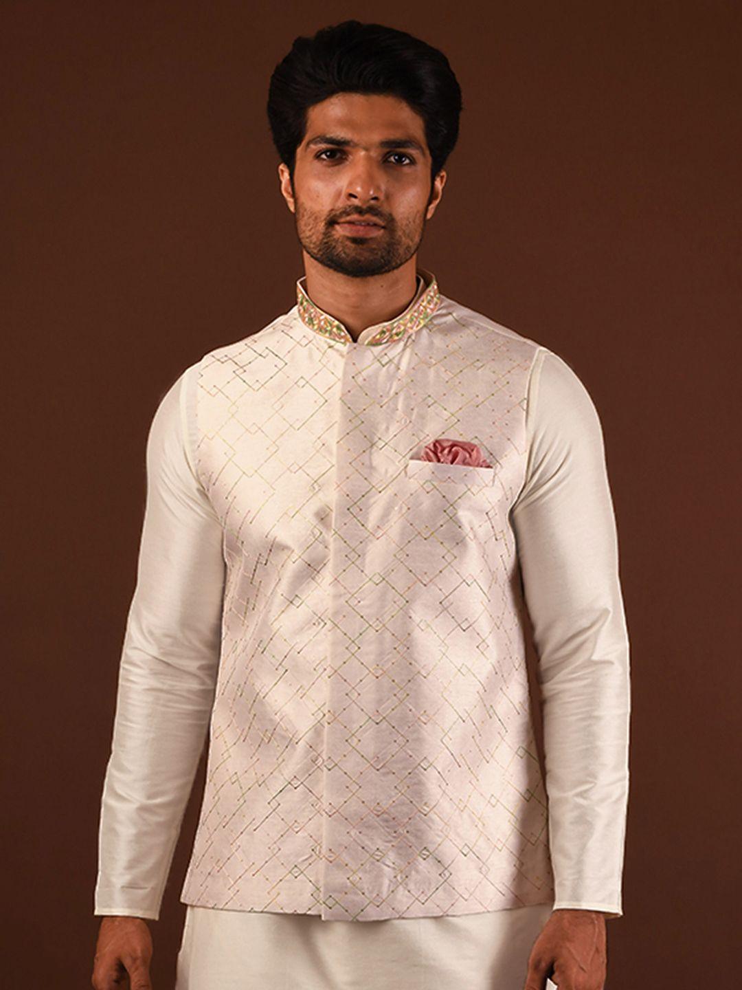 kisah-embellished-mandarin-collar-woven-nehru-jacket-with-pocket-square