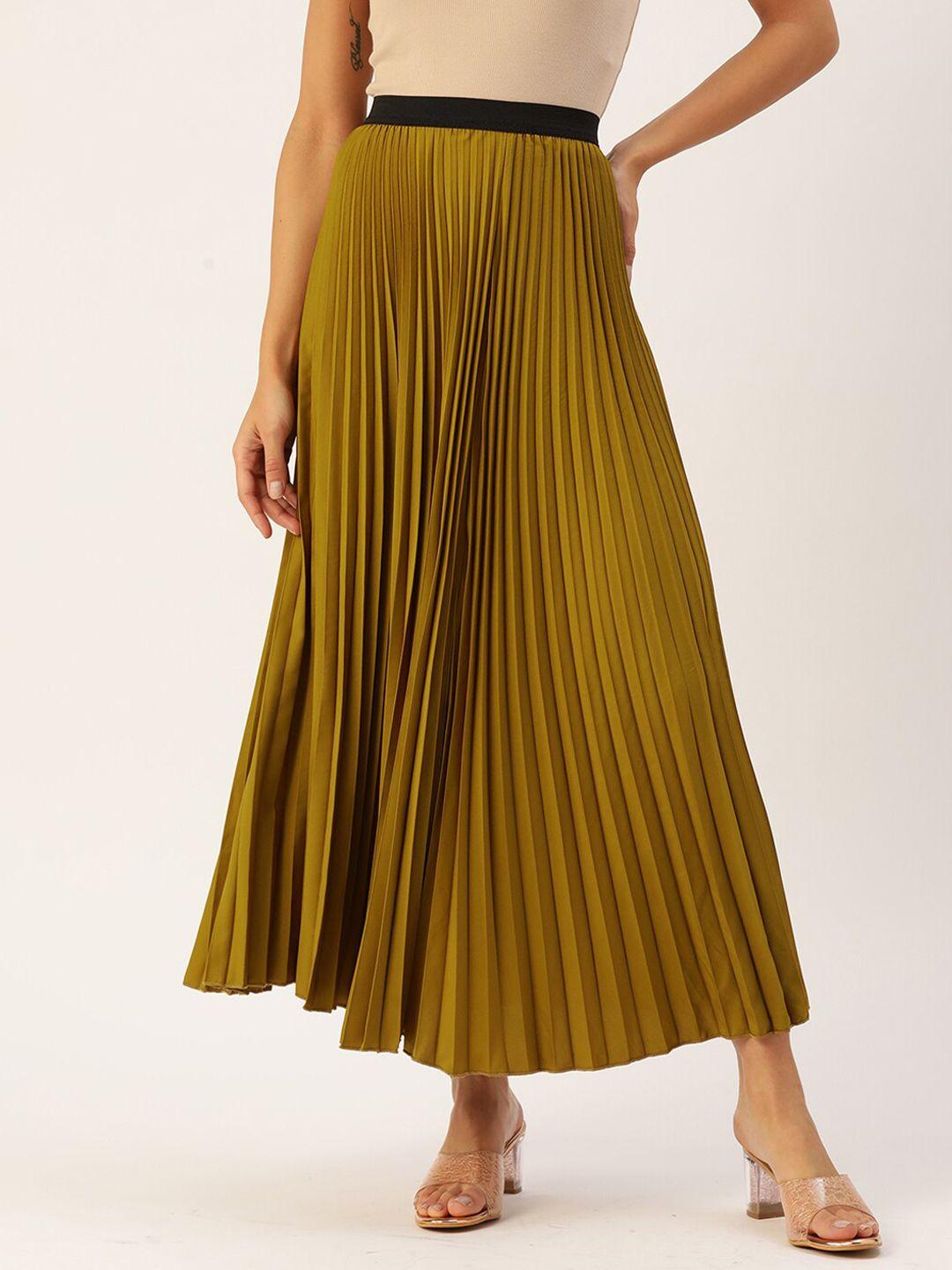 her-by-invictus-mustard-yellow-gathered-or-pleated-maxi-flared-skirt