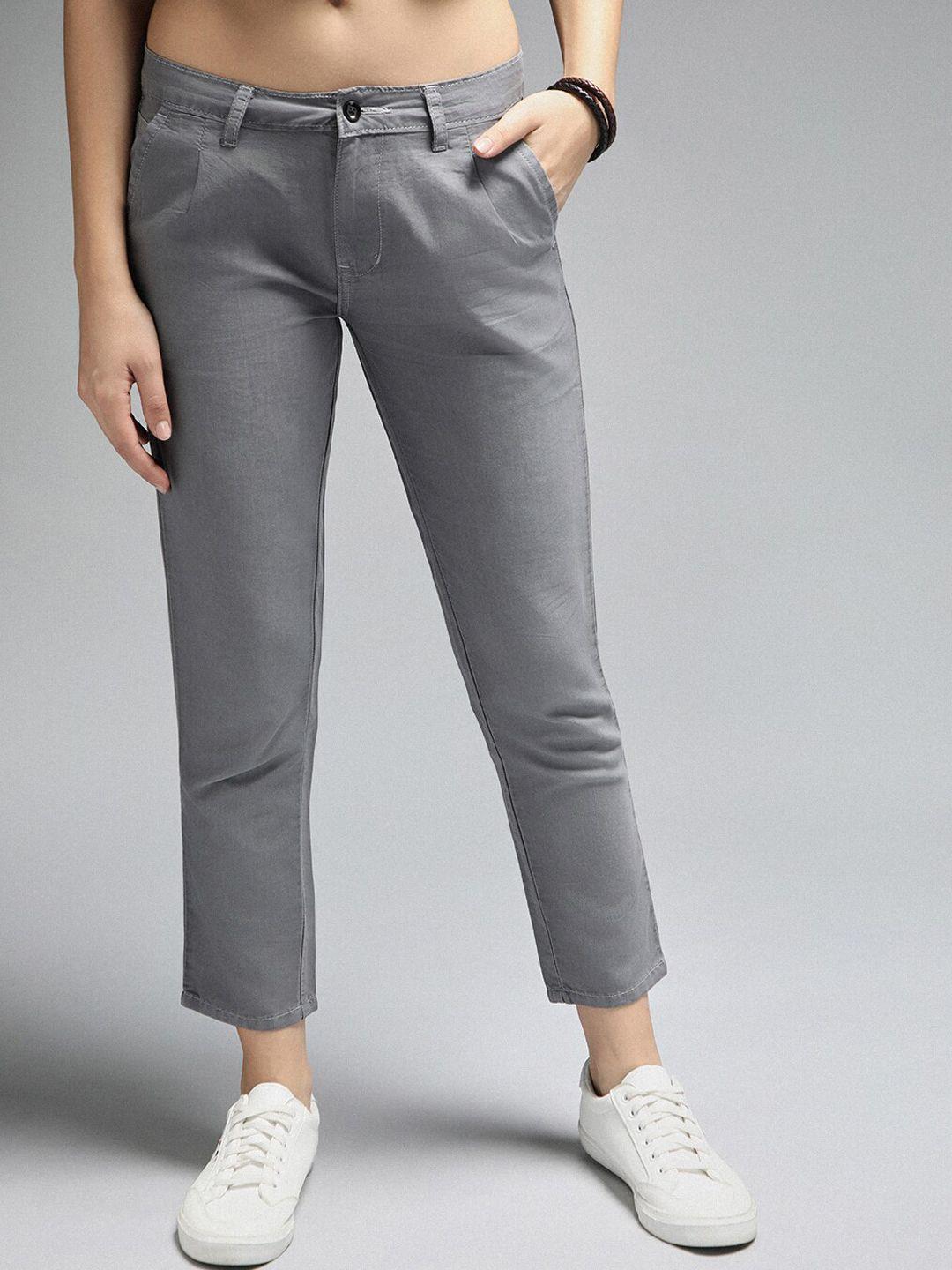 high-star-women-smart-slim-fit-high-rise-plain-pleated-chinos-trousers