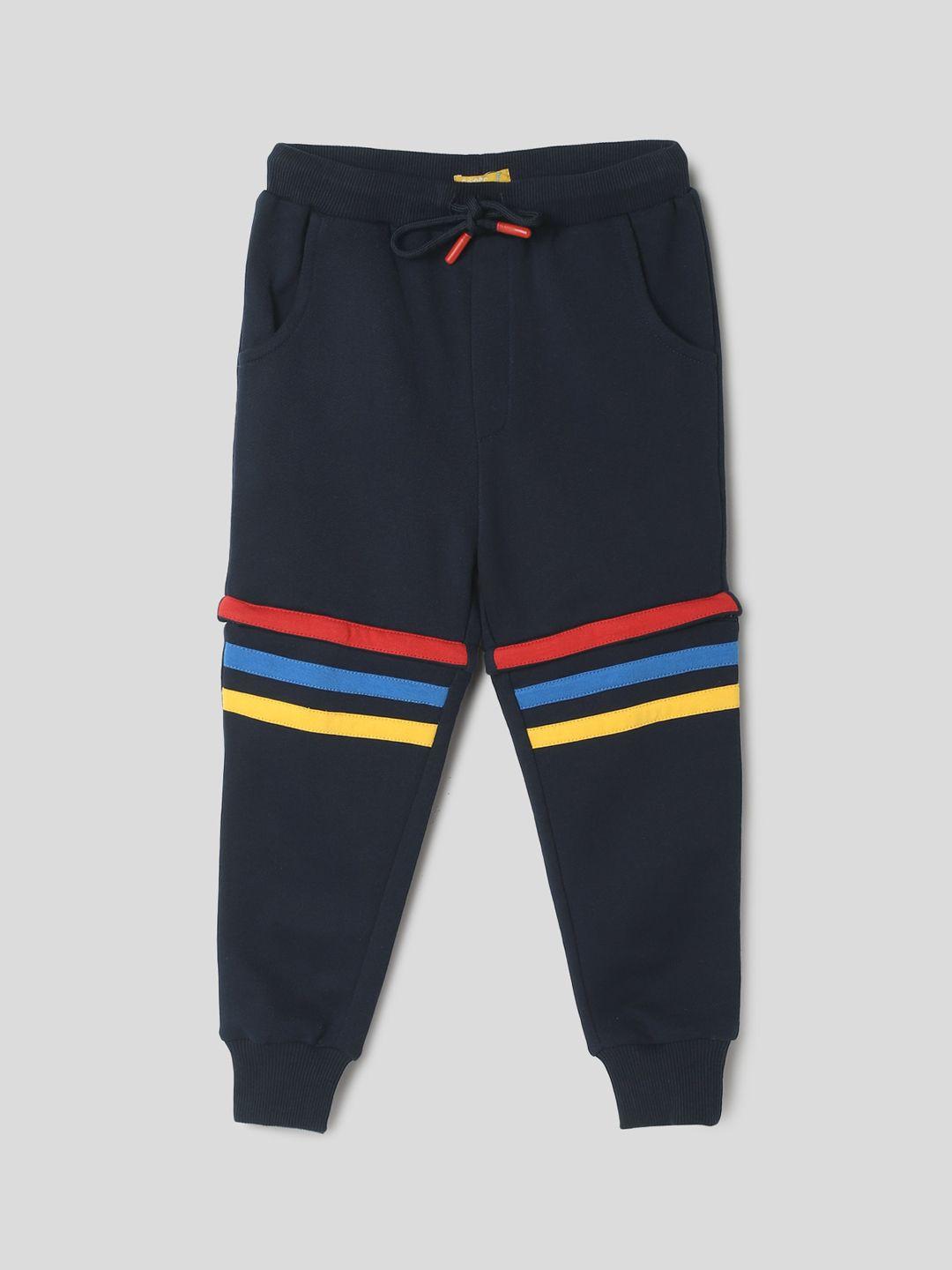 somersault-boys-striped-slim-fit-cotton-high-rise--joggers-trousers