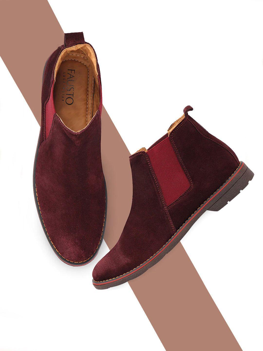 fausto-men-mid-top-suede-leather-chelsea-boots