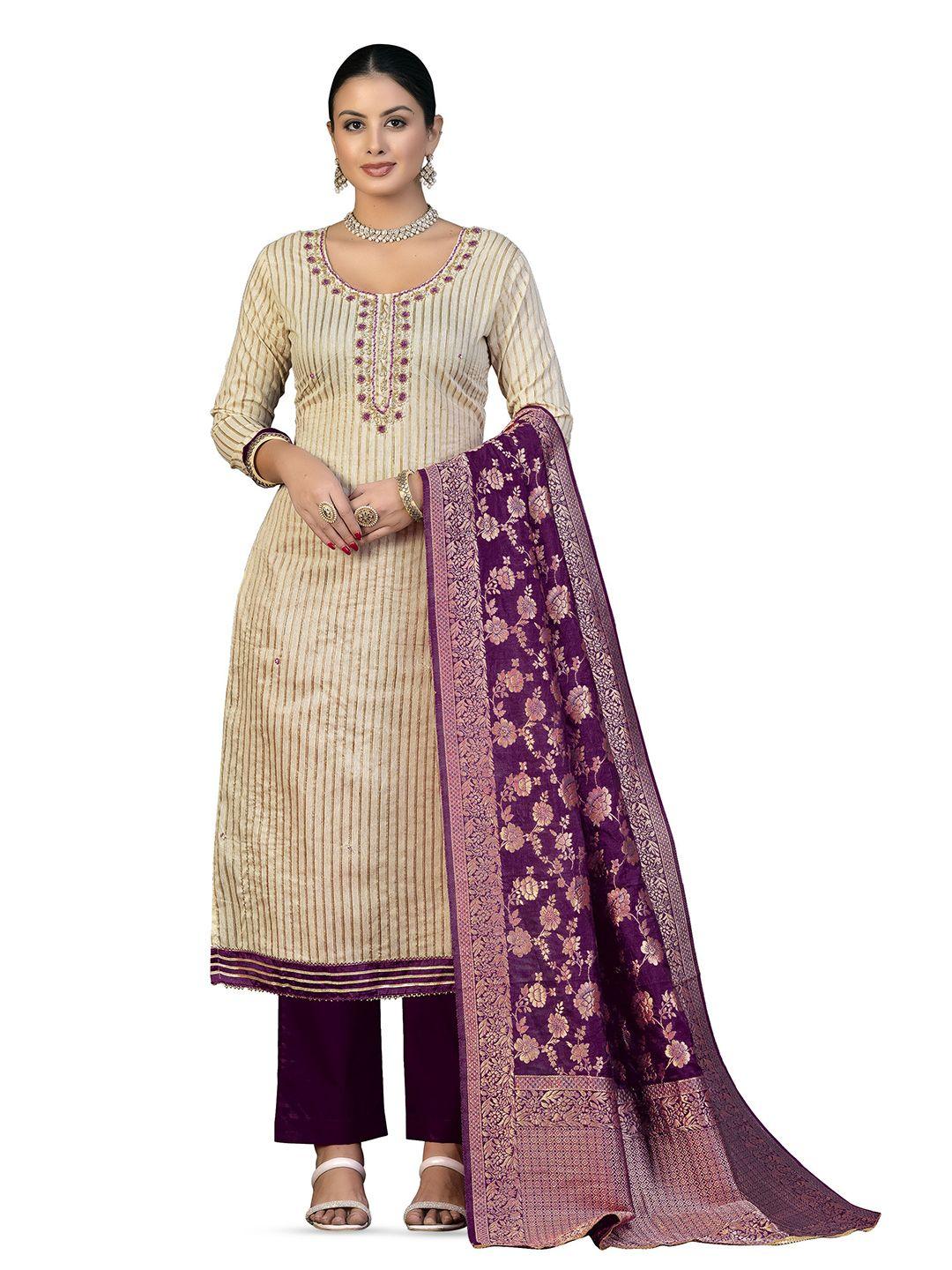 manvaa-embellished-unstitched-dress-material