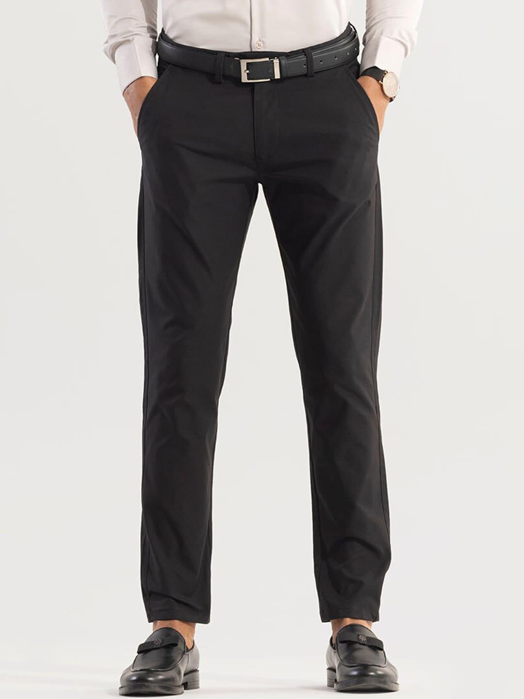 snitch-men-black-smart-slim-fit-cotton-chinos-trousers
