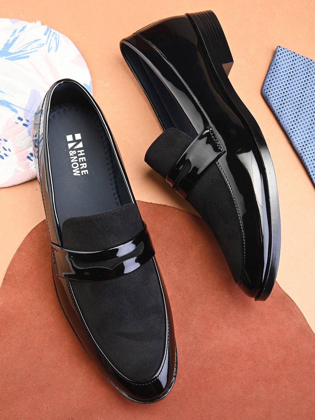 here&now-men-round-toe-formal-slip-on-shoes