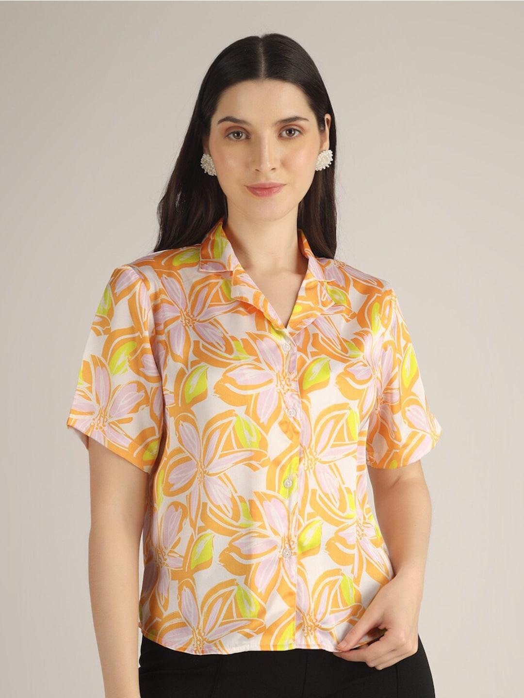angloindu-floral-printed-cuban-collar-casual-shirt