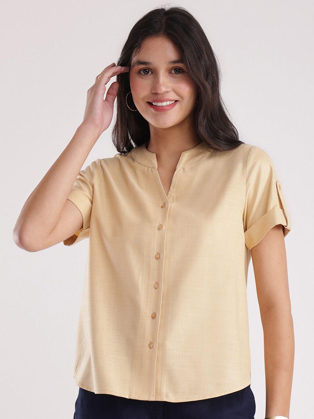 fablestreet-mandarin-collar-shirt-style-top