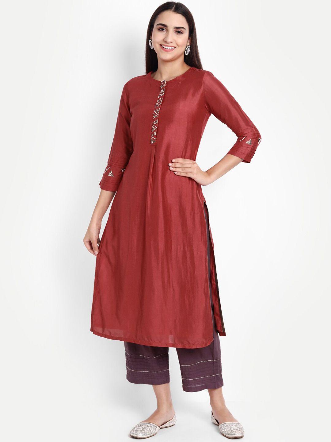 suti-embroidered-straight-sequinned-pure-silk-kurta-with-trousers