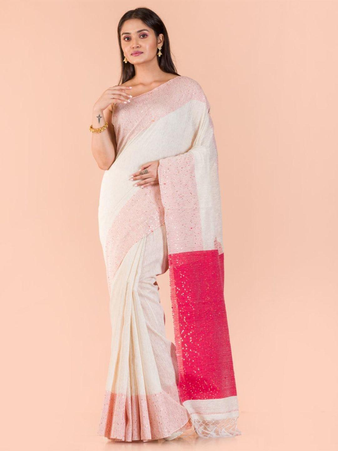 angoshobha-embellished-sequinned-pure-silk-saree
