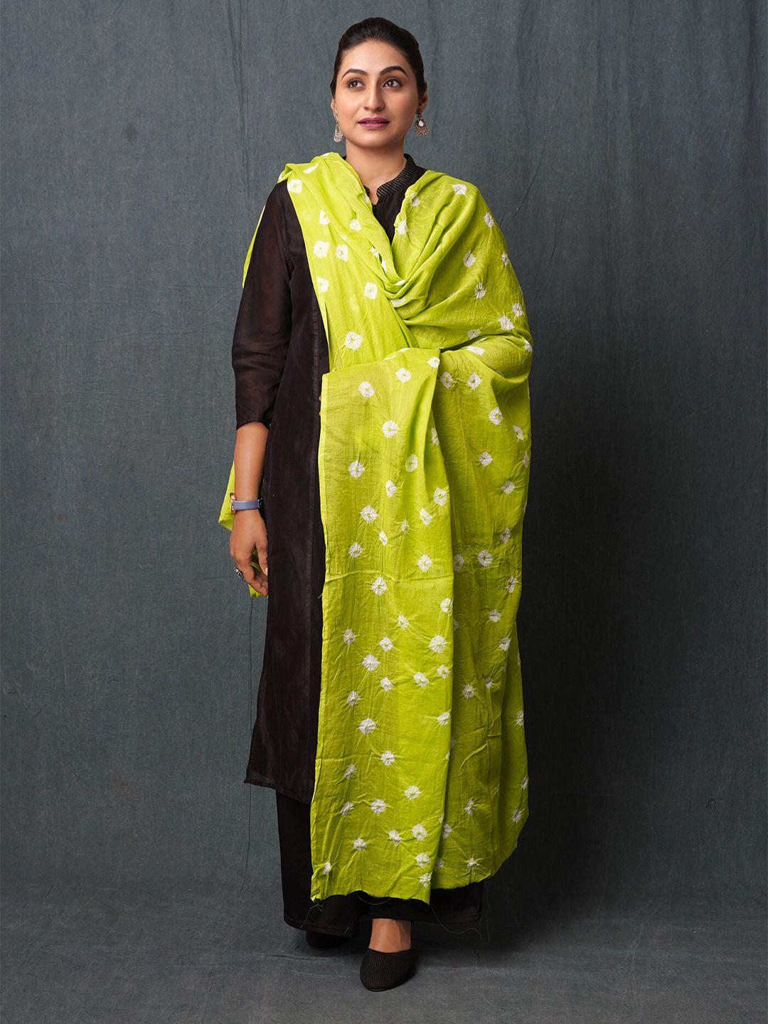 unnati-silks-bandhani-printed-pure-cotton-dupatta