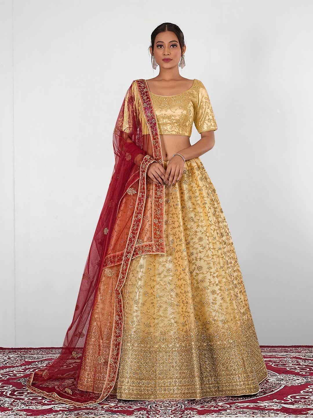 halfsaree-studio-embroidered-sequinned-semi-stitched-lehenga-&-unstitched-blouse-with-dupatta