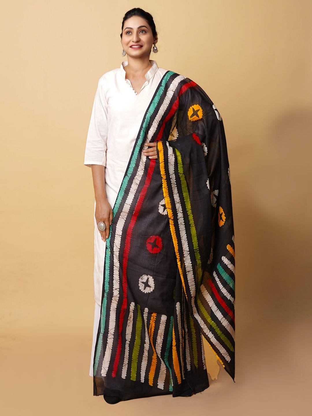 unnati-silks-printed-pure-cotton-batik-dupatta