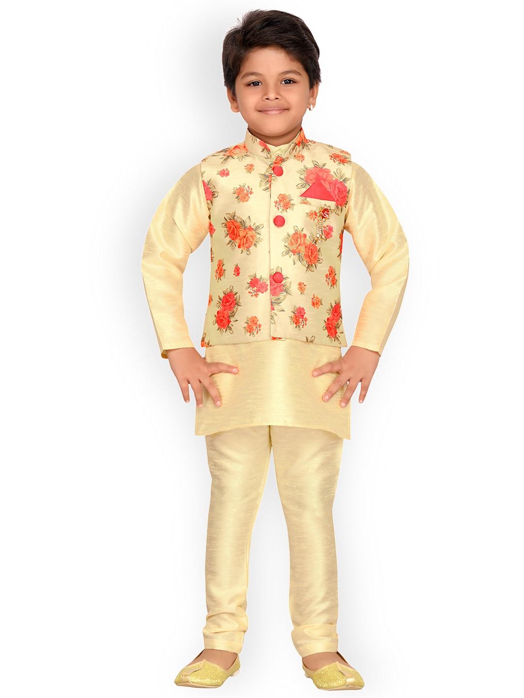 aj-dezines-boys-cream-coloured-printed-kurta-with-pyjamas
