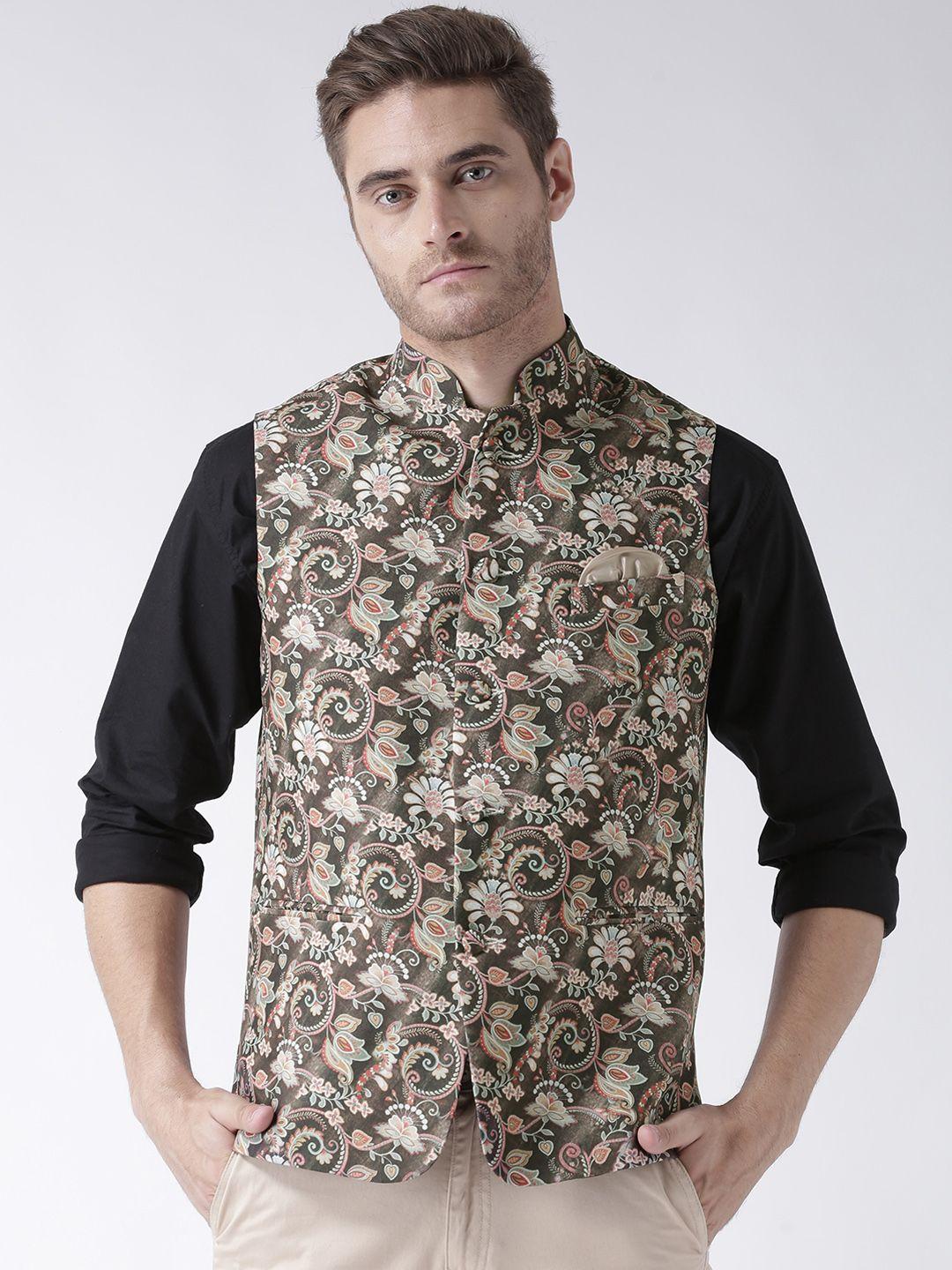 hangup-men-multicoloured-woven-printed-nehru-jacket