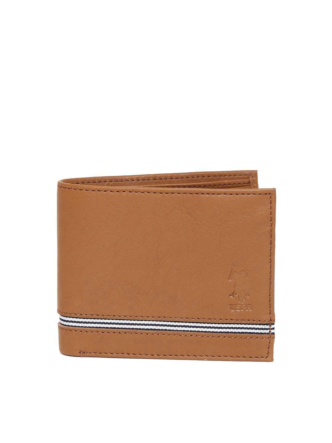 u.s.-polo-assn.-men-brown-leather-solid-two-fold-wallet