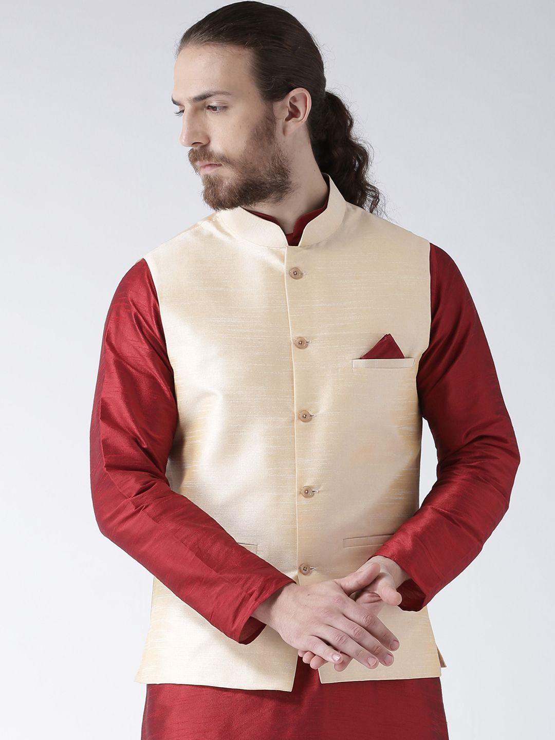 deyann-men-cream-coloured-nehru-jacket