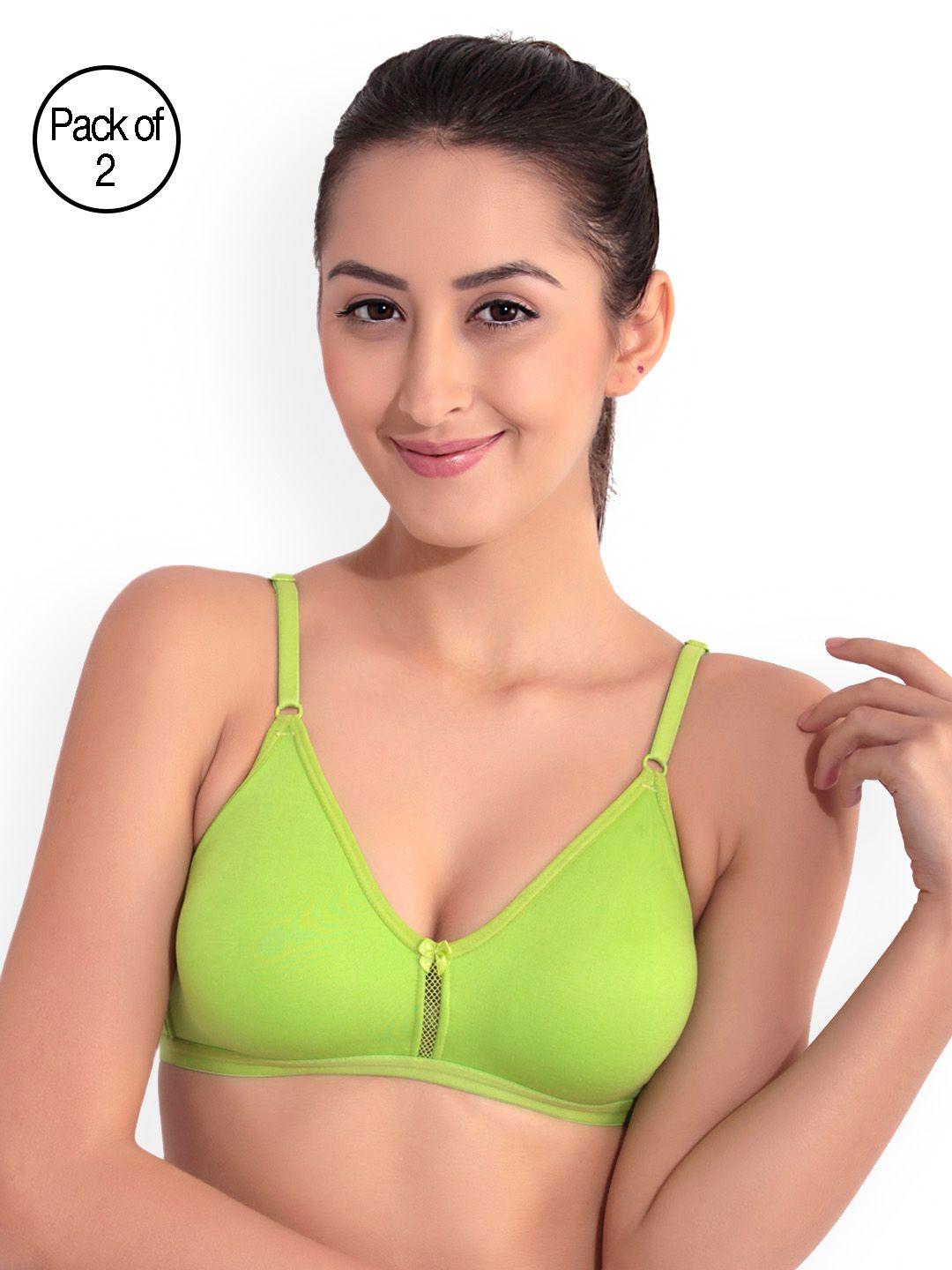 floret-pack-of-2-lime-green-solid-non-wired-non-padded-t-shirt-bras