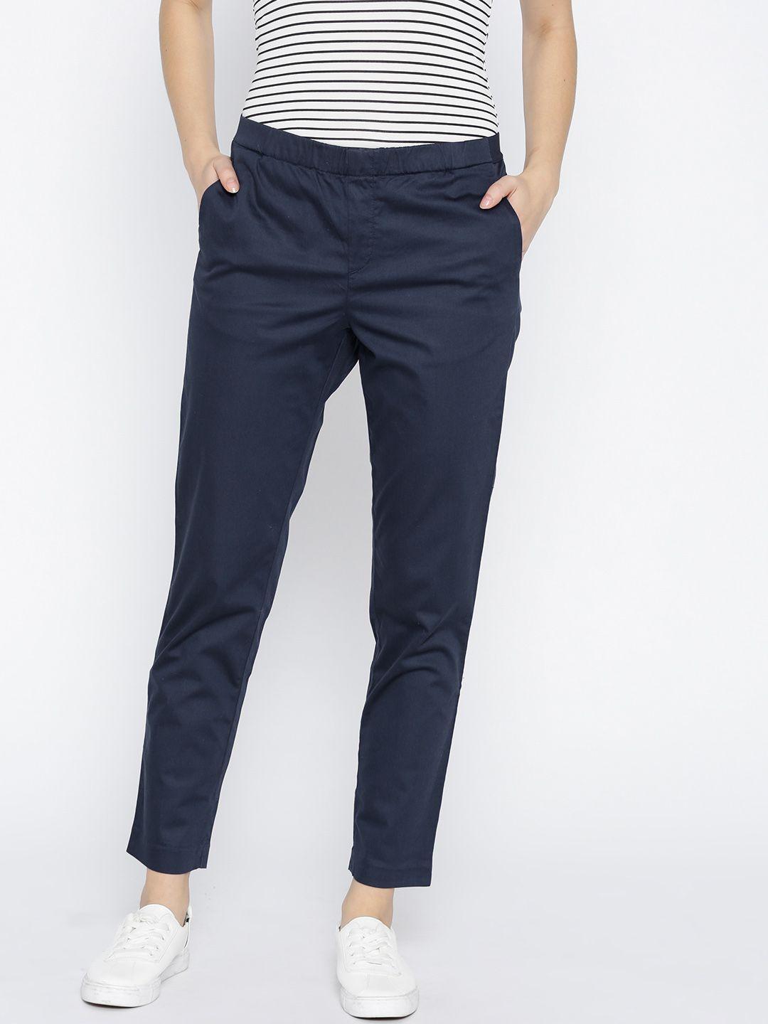 u.s.-polo-assn.-women-navy-blue-skinny-fit-solid-regular-trousers