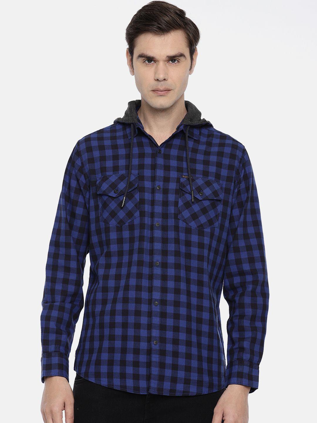 being-human-clothing-men-blue-&-black-regular-fit-checked-hooded-casual-shirt